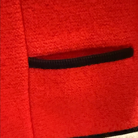 Giesswein Swiss wool vintage jacket with black corded trim and metal button - Picture 5 of 6